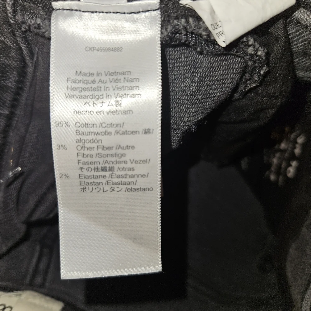 Madewell Womans Gray Jeans Waist Size 24 - Picture 13 of 14